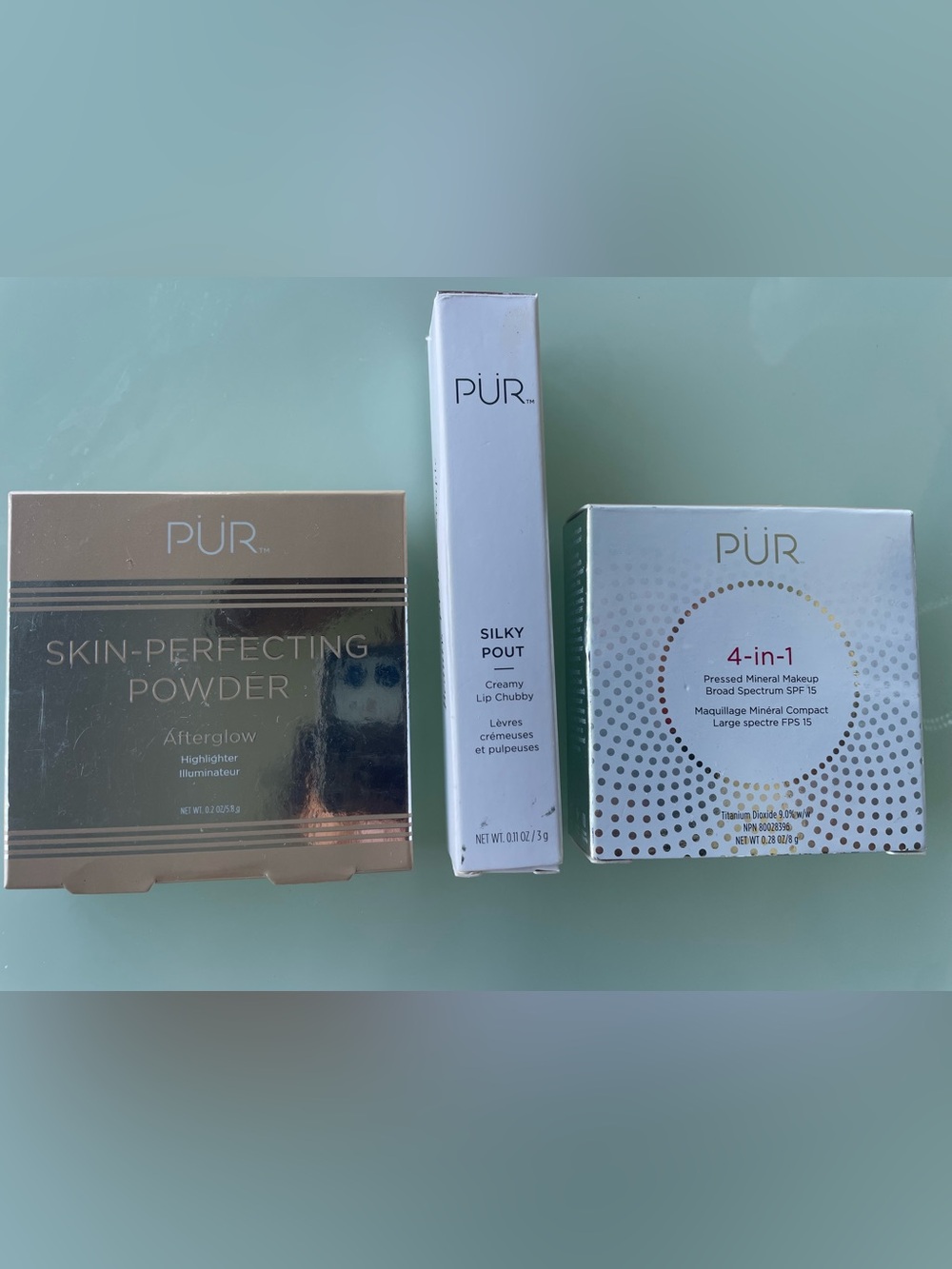PUR Afterglow Highlighter, 4-in-1 Makeup and Lip Chubby